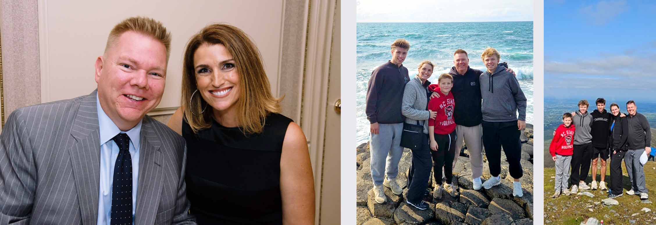 Jeff Walters and his family