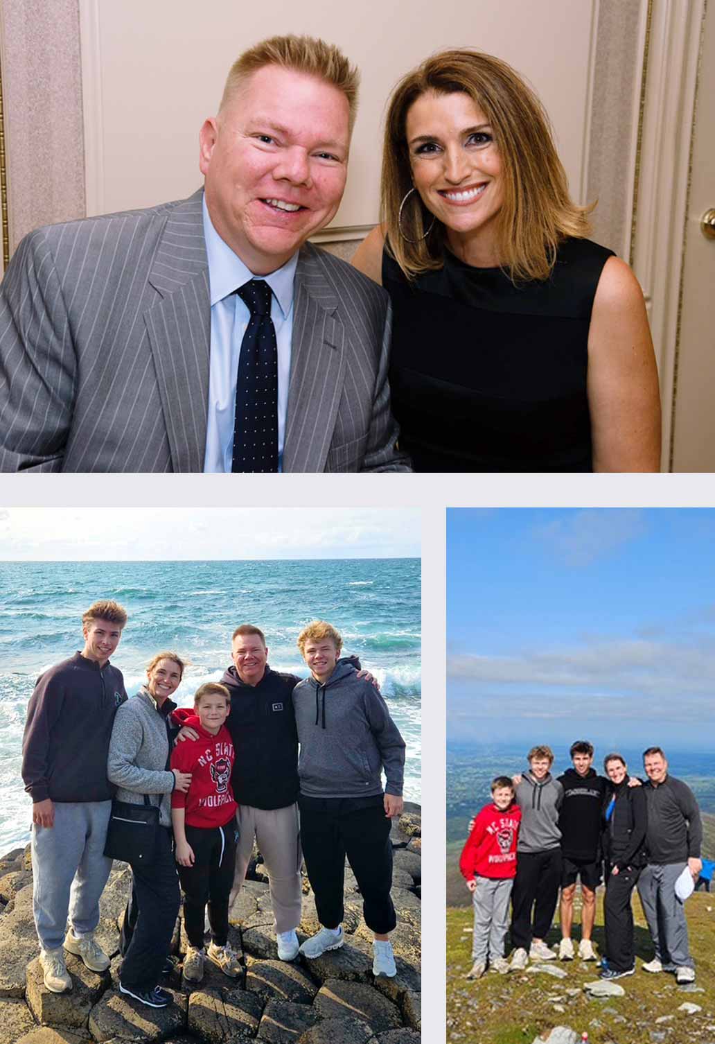 Jeff Walters and his family